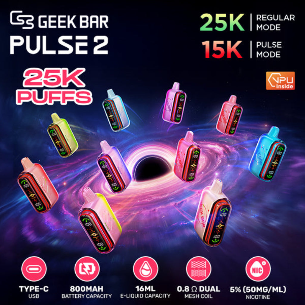 Geek Bar Pulse 2 25k Disposable *NEW*