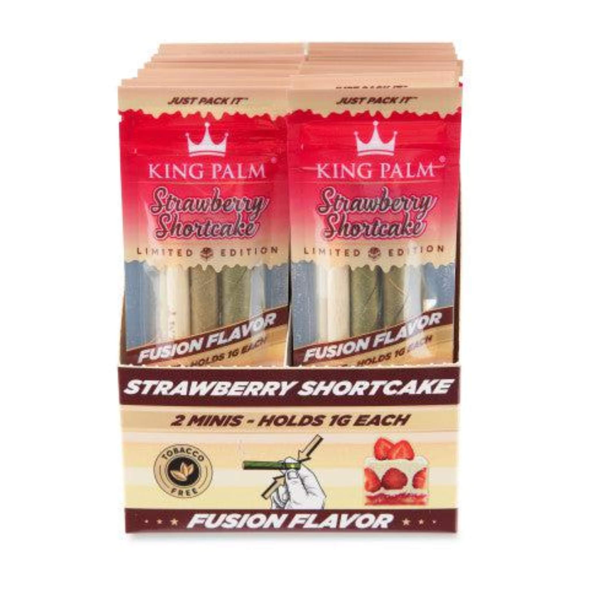 King Palm Flavored Mini Cones - 2pk Pouch - Single