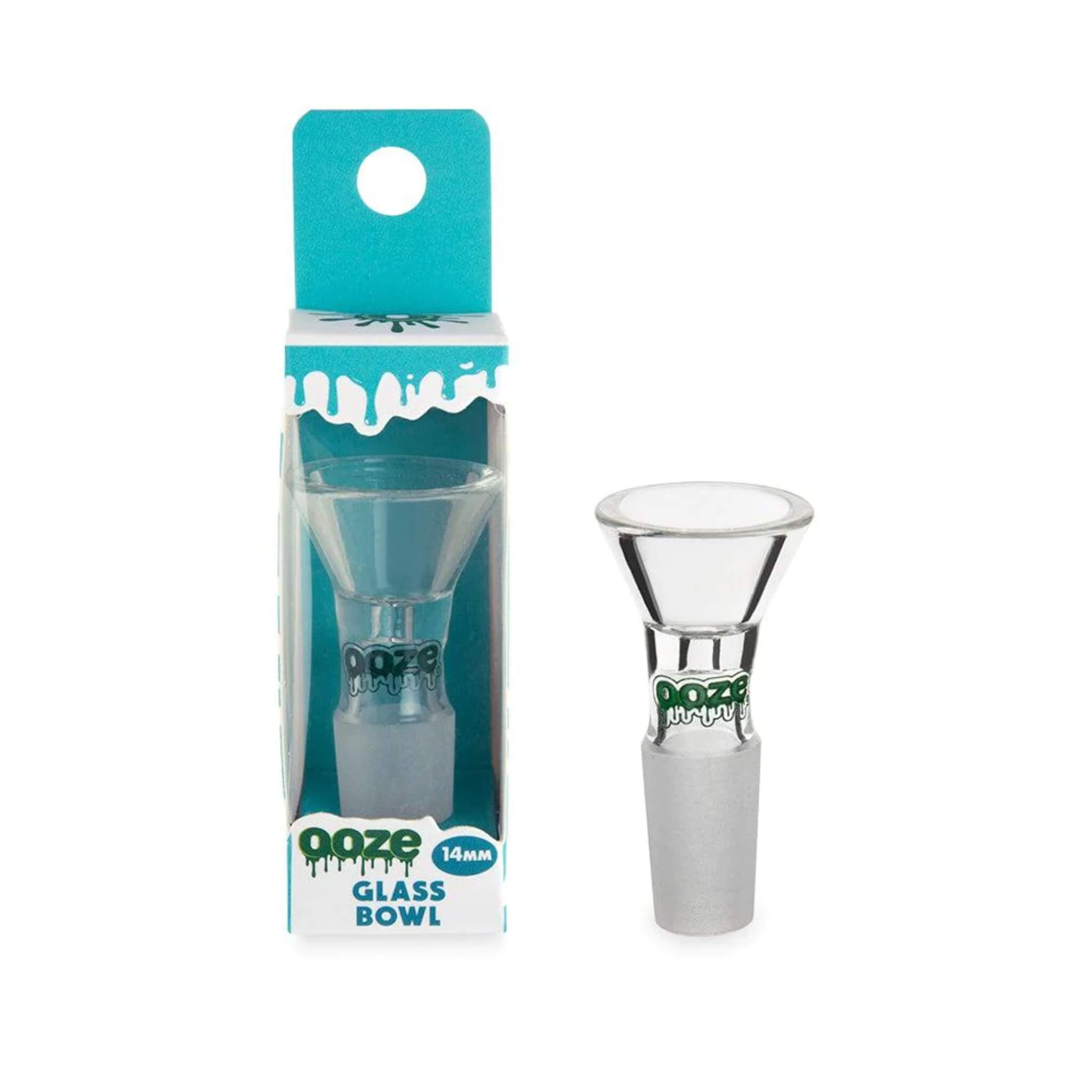 Ooze Borosilicate Glass Bowl - 14mm - Male - 50% Off *Bargain Bin*