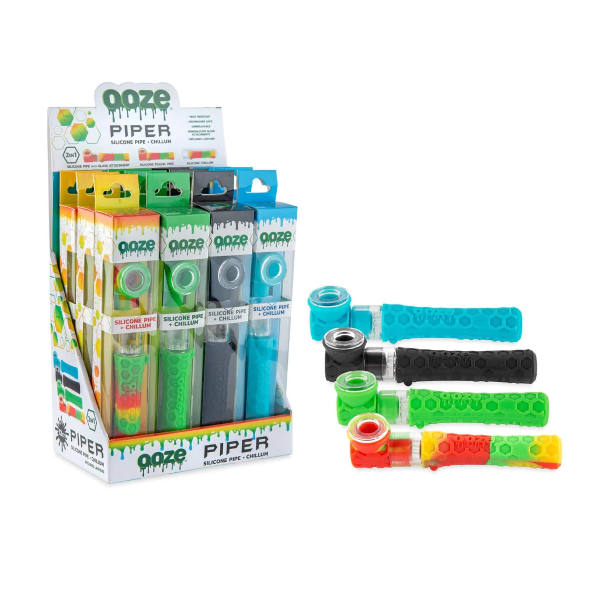 Ooze Piper Silicone Pipe - 50% Off *Bargain Bin*