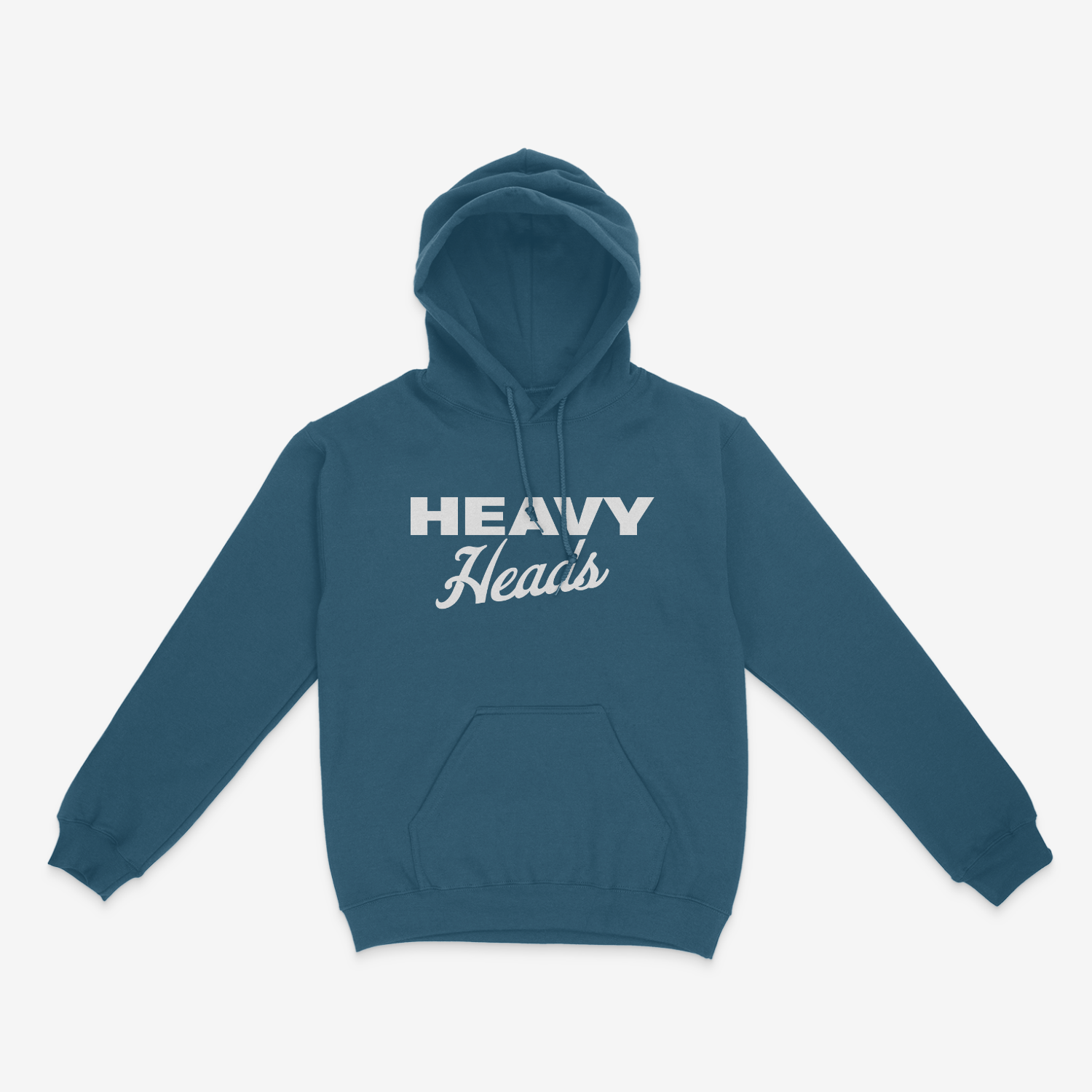 Stacked Hoodie (Indigo Blue)