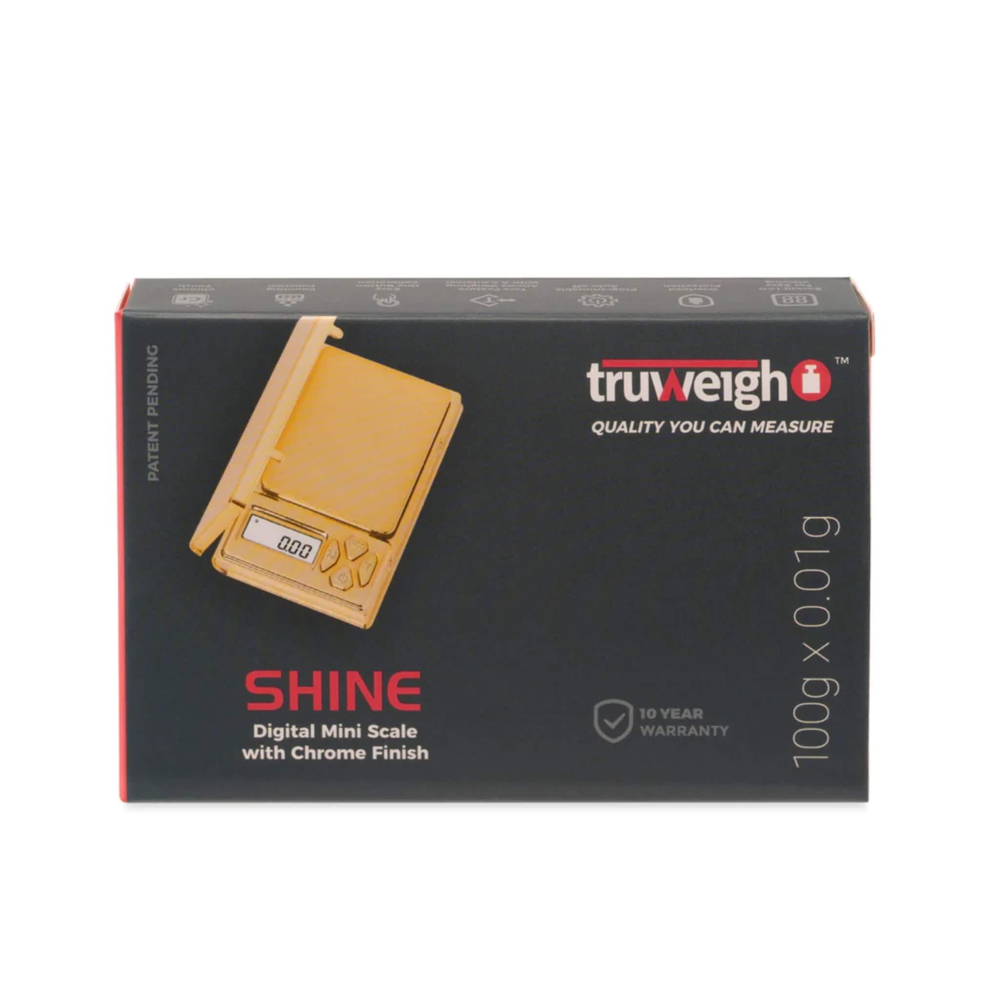 Truweigh Shine Digital Mini Scale - 100g x 0.01g - 50% Off *Bargain Bin*